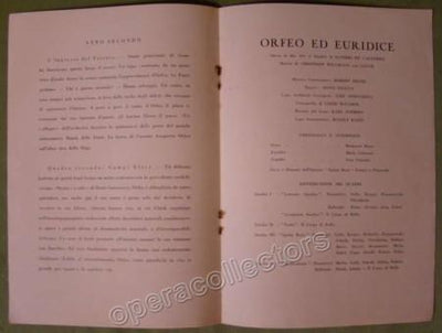 Orfeo ed Euridice - Berlin Staatsoper 1941
