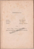 Orfeo - Teatro La Scala Program-Libretto 1891
