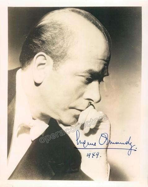 Ormandy, Eugene - Signed photograph 1949