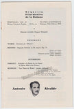 Ormandy, Eugene - Signed Program Havana 1950