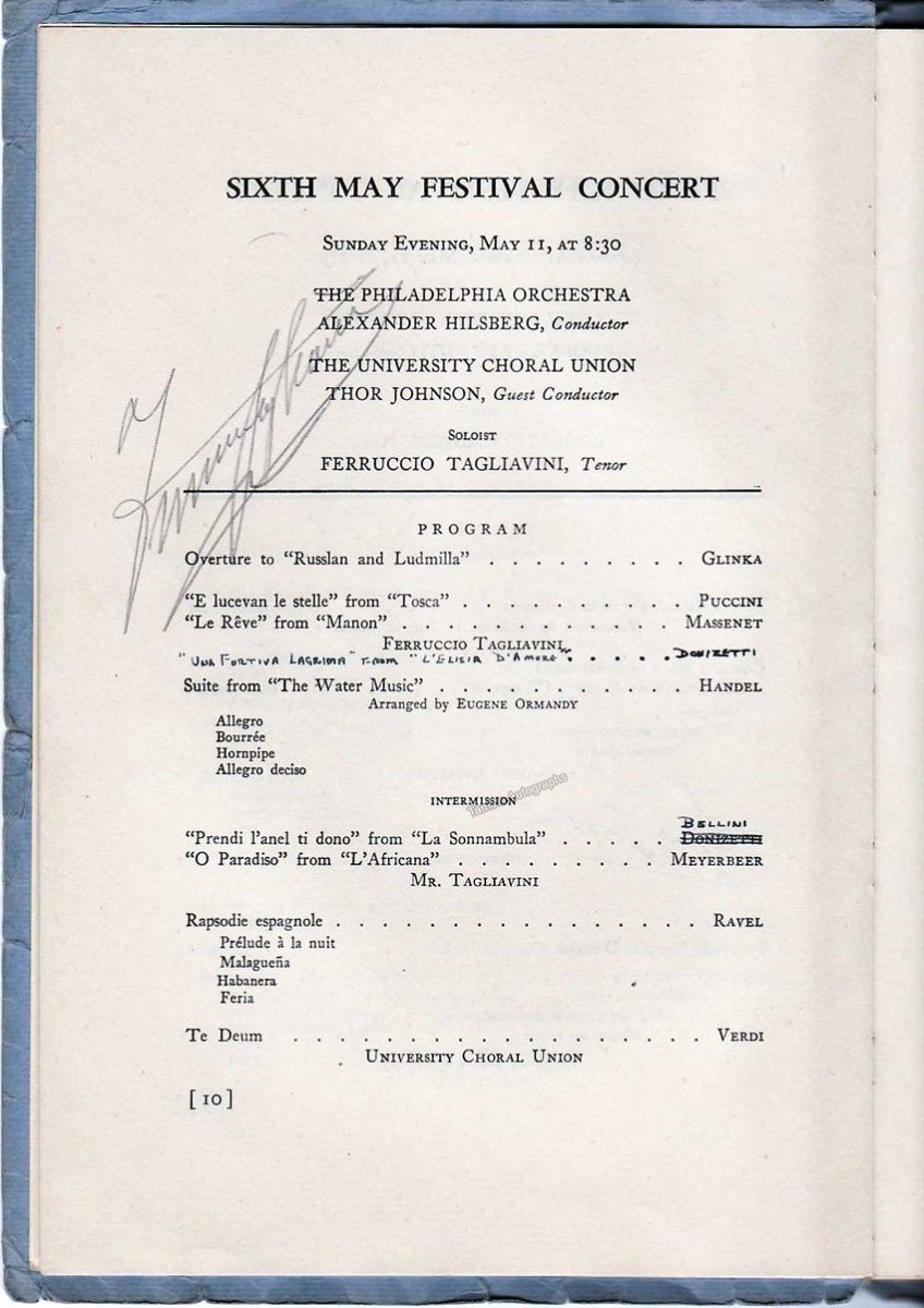 ORMANDY, Eugene - TRAUBEL, Helen - CASADESUS, Robert - PINZA, Ezio etc ...