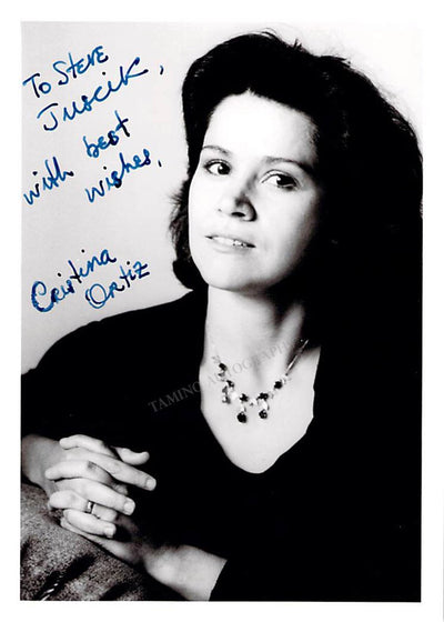 Ortiz, Cristina - Signed Photo