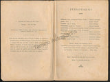 Otello - World Premiere Program-Libretto 1887