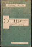 Otello - World Premiere Program-Libretto 1887