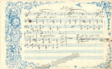 Pacini, Giovanni -  Briccialdi, Giulio - Autograph Music Quote Signed 1854/1860.