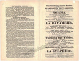 Paganini, Nicolo - Malibran, Maria - Concert Advertising 1833