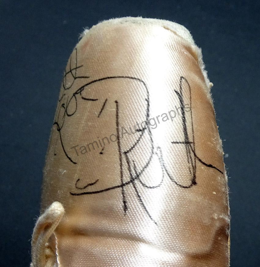 Page, Ruth - Signed Pointe Shoes - Tamino