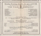Pagliacci at Chicago Grand Opera Program 1911
