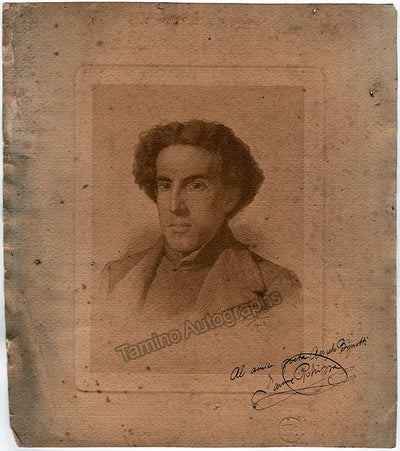 Pahissa, Jaime - Signed Portrait