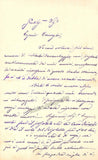 Pantaleoni, Adriano - Autograph Letter Signed 1883