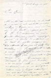 Pantaleoni, Romilda - Autograph Letter Signed