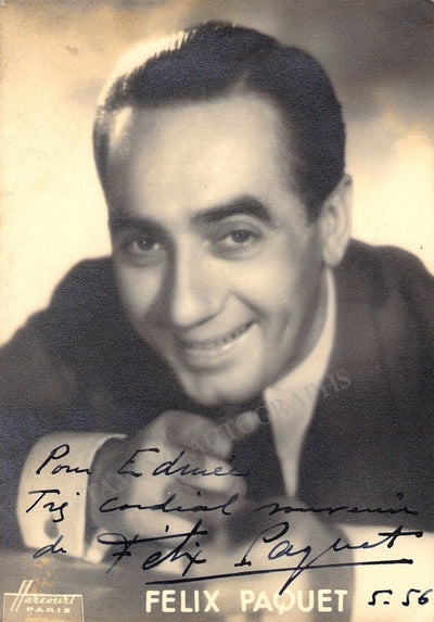 Paquet, Felix - Signed Photo