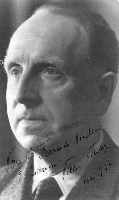 Paray, Paul - Signed Photo 1947