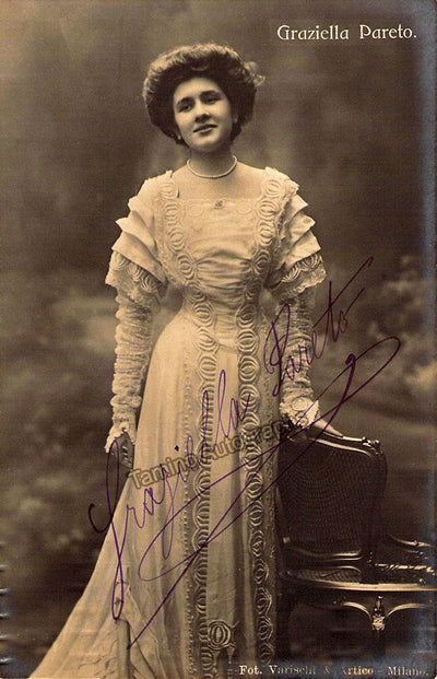 Pareto, Graziella - Various Autographs