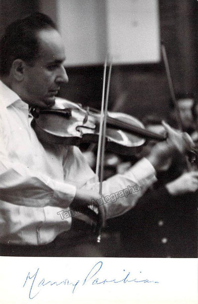 Parikian, Manoug - Signed Photo in Performance