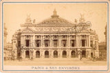 Paris Opera - Set of 2 Vintage Cabinet Photos