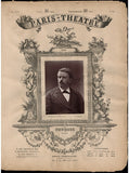 Paris-Theatre Magazine - Lot of 10 Magazines with Woodbury-type Photos 1874