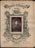 Paris-Theatre Magazine - Lot of 10 Magazines with Woodbury-type Photos 1874