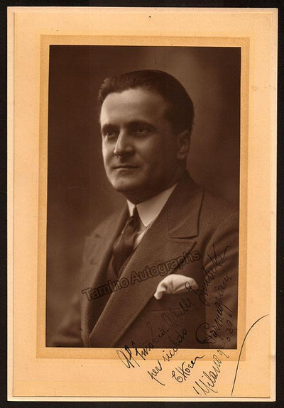 Parmeggiani, Ettore - Signed Photo 1929
