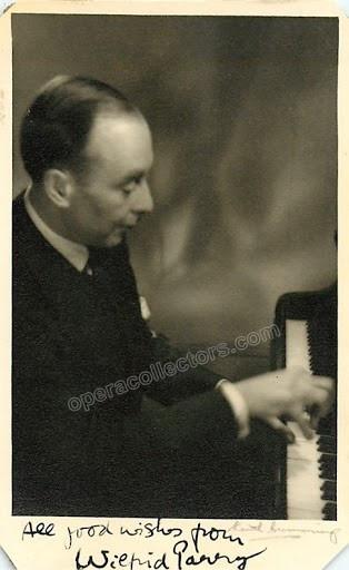 Parry, Wilfrid - Signed photo