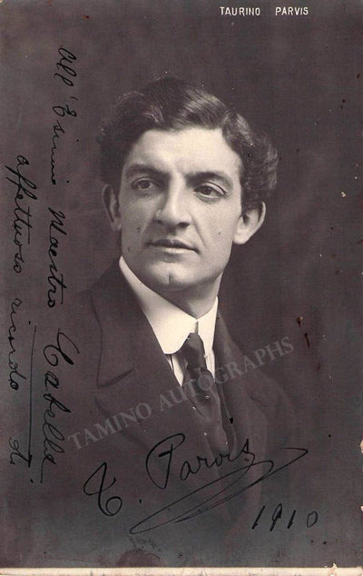 PARVIS, Taurino - Signed Photograph