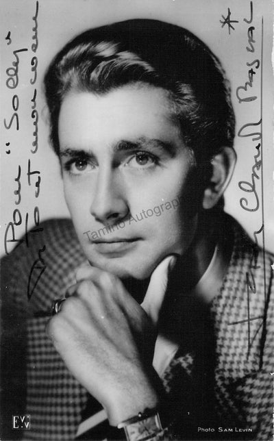 Pascal, Jean-Claude - Signed Photograph