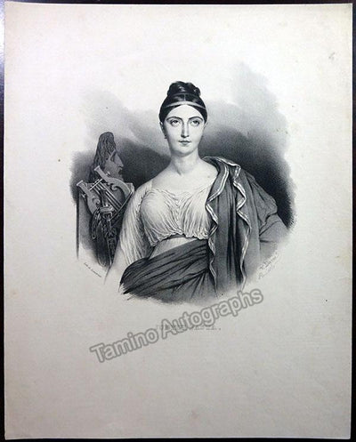 Pasta, Giuditta - Large Unsigned Print as Norma