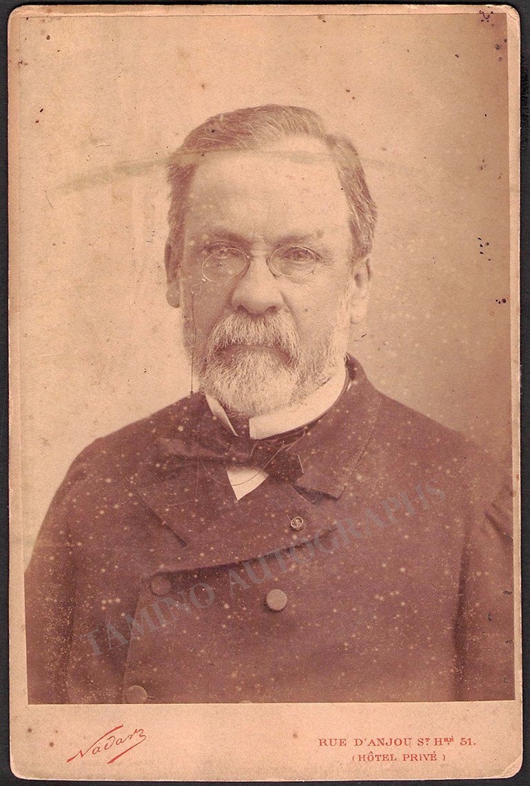 Pasteur, Louis - Autograph Letter Signed 1876 - Tamino
