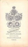 Patti, Carlotta - Signed Carte-de-Visite