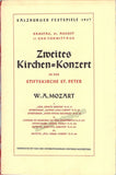 Paumgartner, Bernhard and others - Multiple Signed Program Salzburg 1937