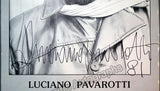 Pavarotti, Luciano - Large Size Poster Signed 1981