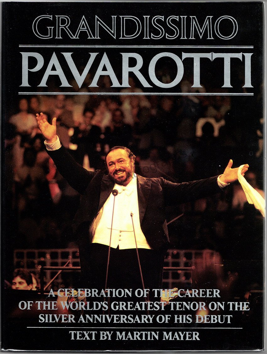 Pavarotti, Luciano - Signed Book "Grandissimo Pavarotti" - Tamino