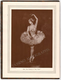 Pavlova, Anna - Program for the America Farewell Tour 1925