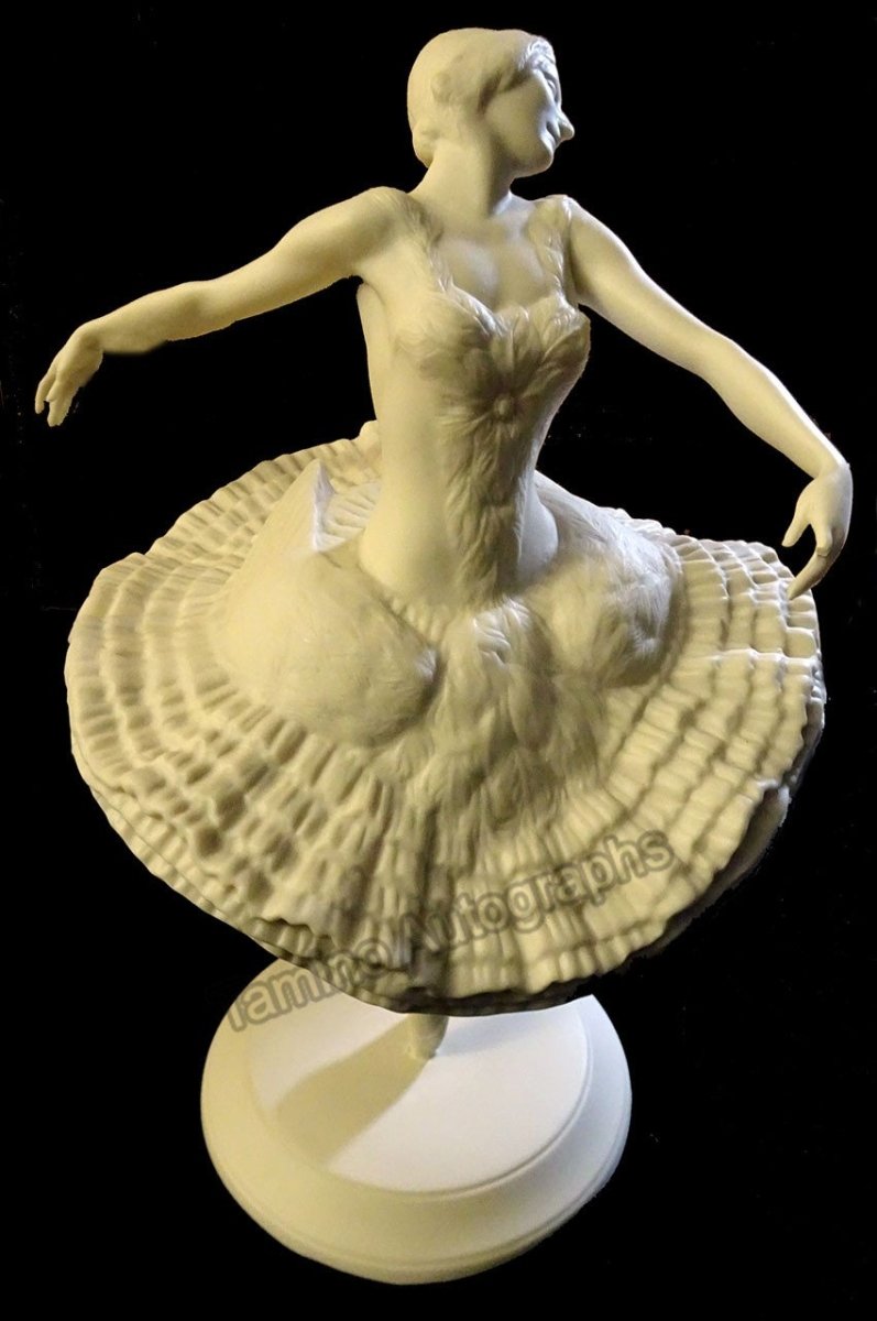 Pavlova, Anna - The Dying Swan Statue - 100th Anniversary 1981 - Tamino