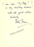 Pears, Peter - Autograph Letter Signed