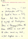 Pears, Peter - Autograph Letter Signed