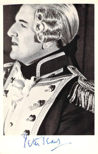 Pears, Peter - Signed Photo in Billy Budd