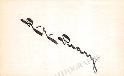 Peary, Robert - Signed Card & Photograph