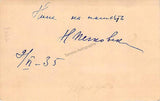 Pechkovsky, Nikolai - Signed Photograph 1935