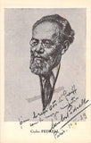 Pedrell, Carlos - Signed Photo 1939