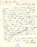 Pedrotti, Carlo - Autograph Letter Signed 1853