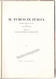 Performance Program "Il Turco in Italia" at La Scala, 1954-55