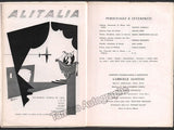 Performance Program "Norma" Teatro dell' Opera 1952-1953