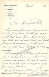 Perrin, Emile - Autograph Letters Signed