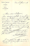 Perrin, Emile - Autograph Letters Signed