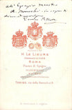 Petrella, Enrico - Signed Cabinet Photo