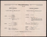 Pianist Program Lot - Bologna 1911-1915