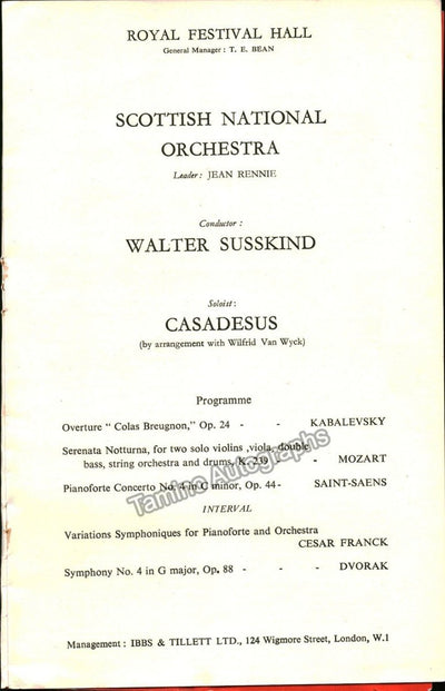 Pianist Program Lot of 7 - 1927-1978