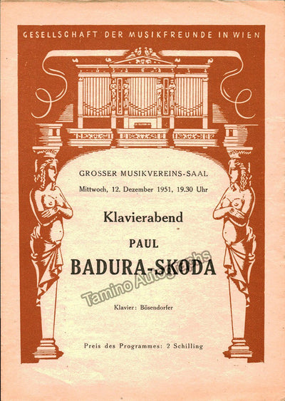 Pianist Program Lot of 7 1948-1985