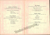 Pianist Program Lot of 7 1948-1985